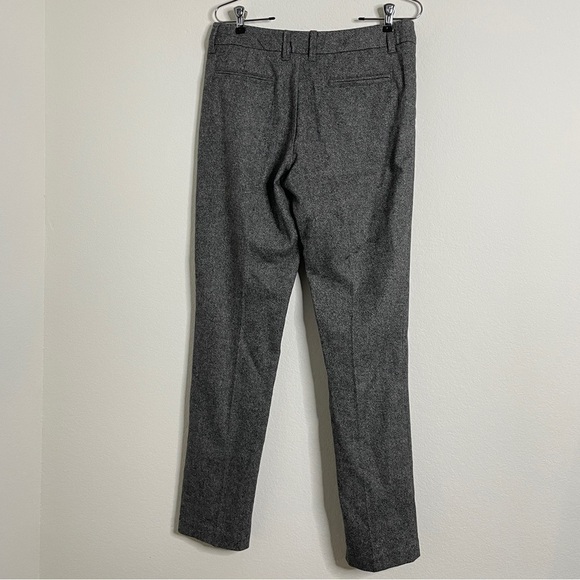 Garnet Hill Gray Wool Blend Pants Office Career - Picture 4 of 8